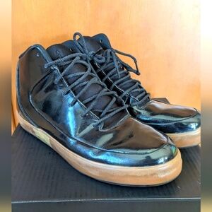 AIR JORDAN GROWN V.9, Tuxedo Black High Top, Size 12.5